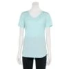 Women's Tek Gear® Essential Short Sleeve Graphic Tee -Tek Gear Fashion 2631893 Aqua Speckle