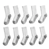 Boys Tek Gear® Lightweight 10-Pack Performance Crew Socks 2 Boys Tek Gear® Lightweight 10-Pack Performance Crew Socks -Tek Gear Fashion 3356731 White