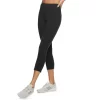 Women's Tek Gear® Essential High-Waisted Capri Leggings -Tek Gear Fashion 3977494 Black