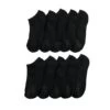 Women's Tek Gear® 10-pack Basic No Show Socks -Tek Gear Fashion 4276796 Black