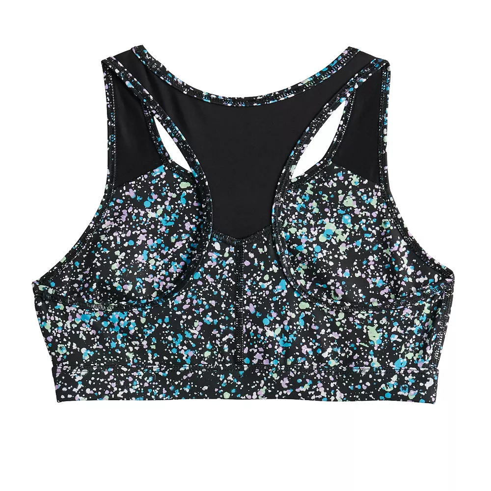 Girls 7-16 Tek Gear® Mesh Inset Sports Bra In Regular & Plus 4 Girls 7-16 Tek Gear® Mesh Inset Sports Bra In Regular & Plus - Image 2