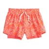 Girls 7-16 Tek Gear® Running Shorts -Tek Gear Fashion 4871989 Coral Squiggles