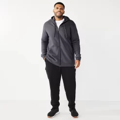 Big & Tall Tek Gear® Ultra Soft Fleece Hoodie -Tek Gear Fashion 4957647 ALT2