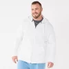 Big & Tall Tek Gear® Ultra Soft Fleece Hoodie -Tek Gear Fashion 4957647 Modern White