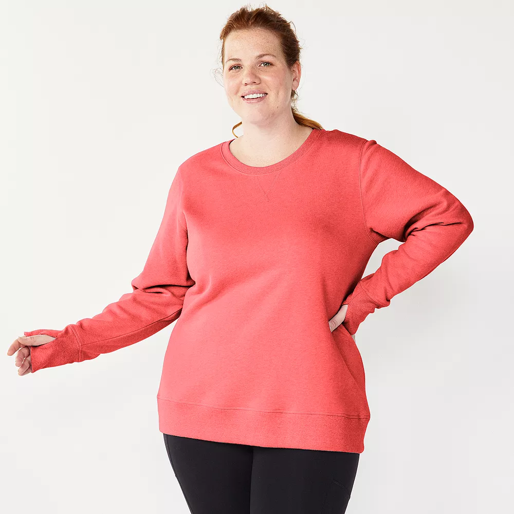 Plus Size Tek Gear® Ultrasoft Fleece Crewneck Sweatshirt 3 Plus Size Tek Gear® Ultrasoft Fleece Crewneck Sweatshirt