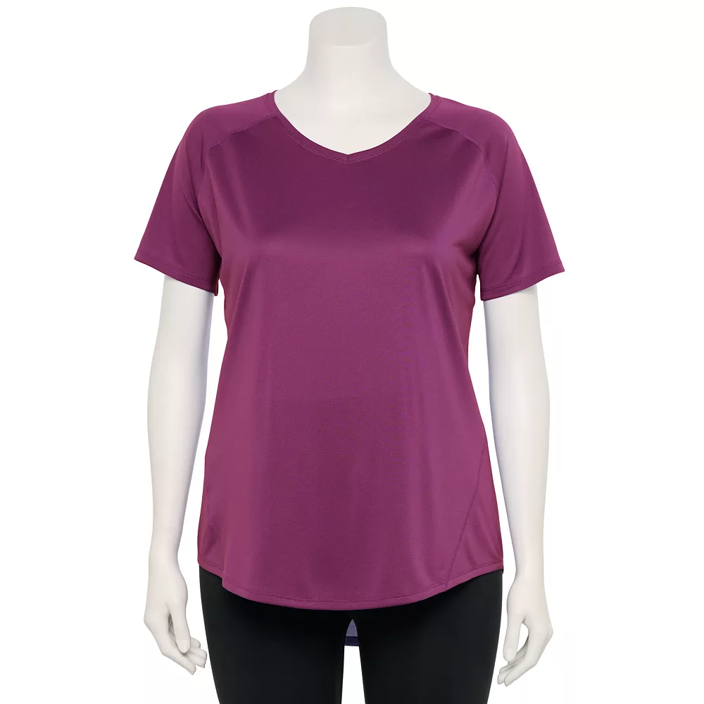 Plus Size Tek Gear® Performance Core V-Neck Tee 3 Plus Size Tek Gear® Performance Core V-Neck Tee