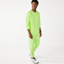 Men's Tek Gear® French-Terry Lounge Crew Sweatshirt -Tek Gear Fashion 5224226 ALT9