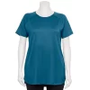 Plus Size Tek Gear® High Slit Tunic Tee -Tek Gear Fashion 5227026 Blue Crayon
