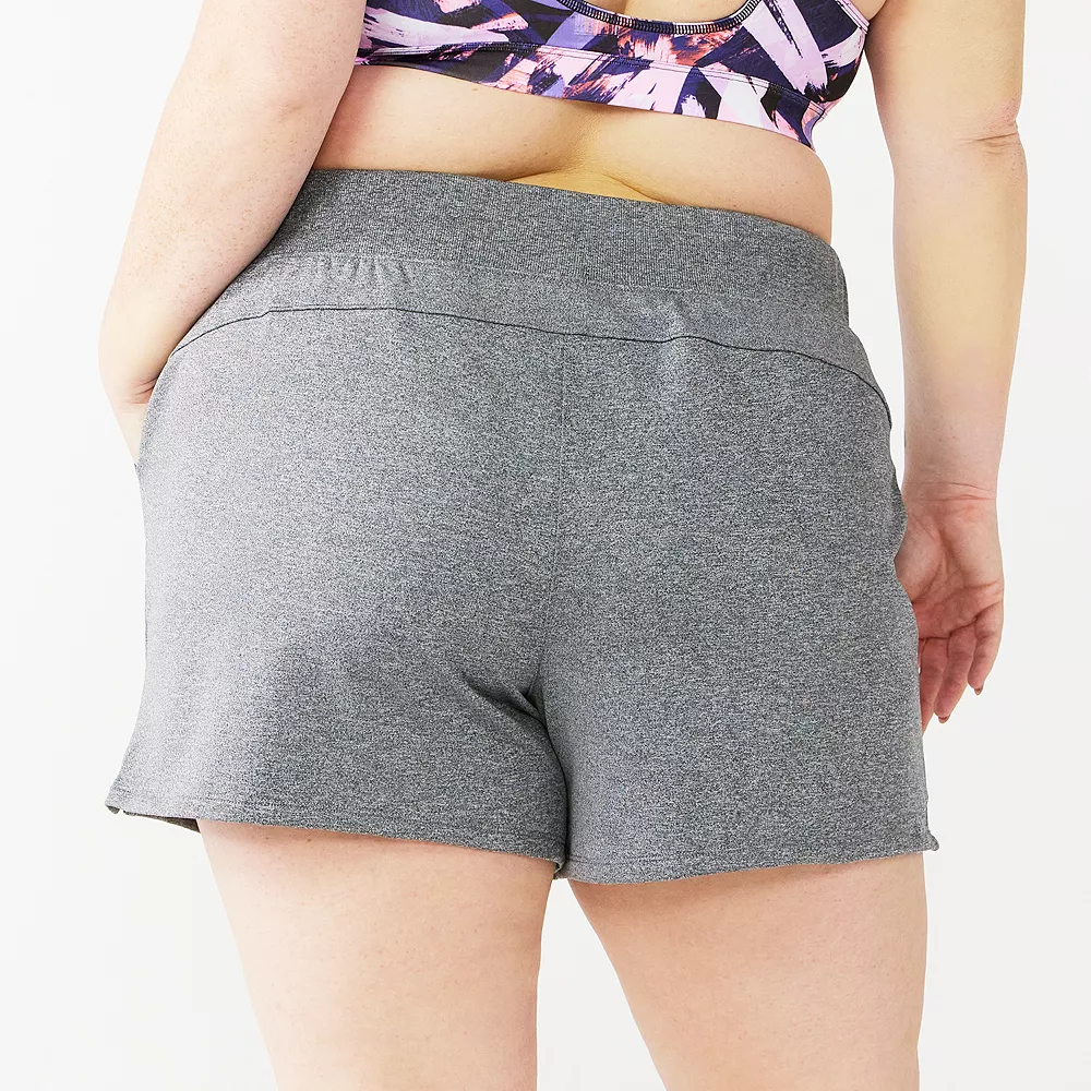 Plus Size Tek Gear® Weekend French Terry Shorts 4 Plus Size Tek Gear® Weekend French Terry Shorts - Image 2