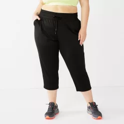 Plus Size Tek Gear® Weekend Straight-Leg Capris