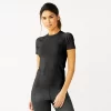 Women's Tek Gear® Seamless Short Sleeve Tee 1 Women's Tek Gear® Seamless Short Sleeve Tee -Tek Gear Fashion 5232491 Black