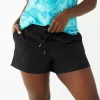 Women's Tek Gear® 4-in. Woven Shorts -Tek Gear Fashion 5234283 Black