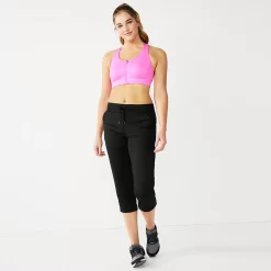 Petite Tek Gear® Weekend Straight-Leg Capris -Tek Gear Fashion 5243792 ALT9