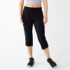 Women's Tek Gear® Essential Straight-Leg Workout Capris 2 Women's Tek Gear® Essential Straight-Leg Workout Capris -Tek Gear Fashion 5257893 Black