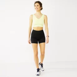 Women's Tek Gear® Core 5-in. High-Waisted Bike Shorts -Tek Gear Fashion 5259297 ALT9