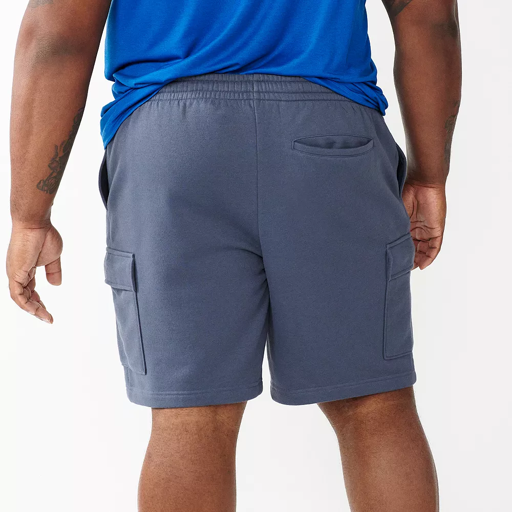 Big & Tall Tek Gear® Ultra Soft Fleece Cargo Shorts 4 Big & Tall Tek Gear® Ultra Soft Fleece Cargo Shorts - Image 2
