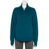 Women's Tek Gear® Quarter-Zip Ultrasoft Fleece Jacket -Tek Gear Fashion 5521867 Blue Crayon