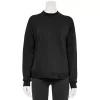 Women's Tek Gear® Ultrasoft Fleece Mockneck Sweatshirt 2 Women's Tek Gear® Ultrasoft Fleece Mockneck Sweatshirt -Tek Gear Fashion 5523249 Black