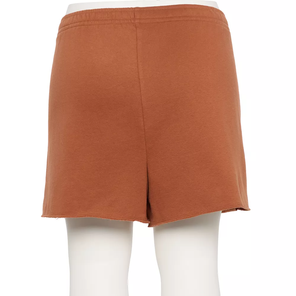 Plus Size Tek Gear® Ultrasoft Fleece Raw-Hem Shorts 4 Plus Size Tek Gear® Ultrasoft Fleece Raw-Hem Shorts - Image 2