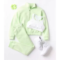 Girls 7-16 Tek Gear® Ultrasoft Fleece 1/4 Zip Pullover In Regular & Plus -Tek Gear Fashion 5541509 ALT4