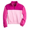 Girls 7-16 Tek Gear® Ultrasoft Fleece 1/4 Zip Pullover In Regular & Plus -Tek Gear Fashion 5541509 Strawberry Malt Berry