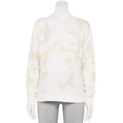 Women's Tek Gear® Ultrasoft Fleece Step-Hem V-neck Top