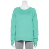 Women's Tek Gear® Ultrasoft Fleece Easy Sweatshirt -Tek Gear Fashion 5543911 Shy Green