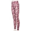 Women's Tek Gear® Ultrastretch High-Waisted Side Pocket Full-Length Leggings -Tek Gear Fashion 5550156 Wine Shapes Print