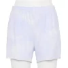 Women's Tek Gear® French Terry Raw-Hem Shorts -Tek Gear Fashion 5562072 Purple Dye Effect
