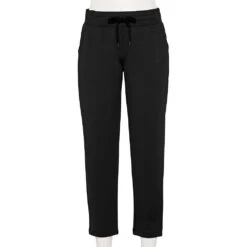 Petite Tek Gear® Weekend French Terry Ankle Pants