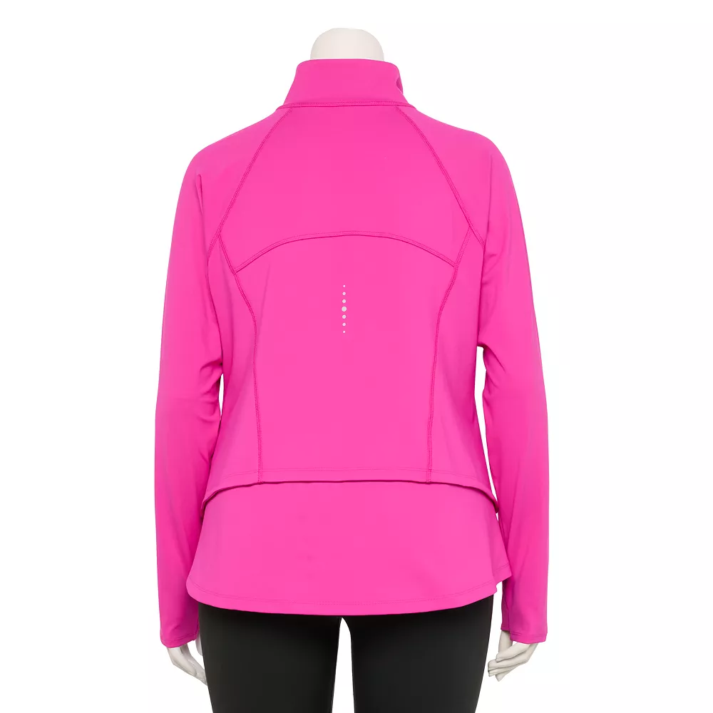 Plus Size Tek Gear® Quarter-Zip Performance Jacket 4 Plus Size Tek Gear® Quarter-Zip Performance Jacket - Image 2