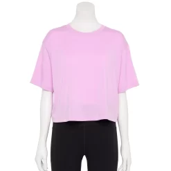 Women's Tek Gear® Crop Easy Tee