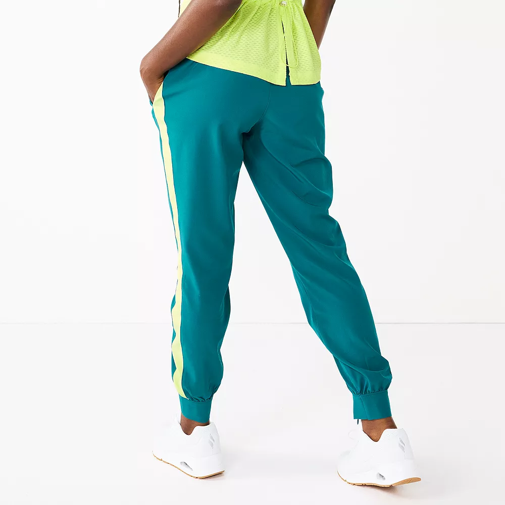 Women's Tek Gear® Zipper-Hem Woven Track Pants 4 Women's Tek Gear® Zipper-Hem Woven Track Pants - Image 2
