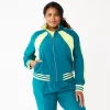 Plus Size Tek Gear® Woven Tracksuit Jacket -Tek Gear Fashion 5638591 Night Life Teal