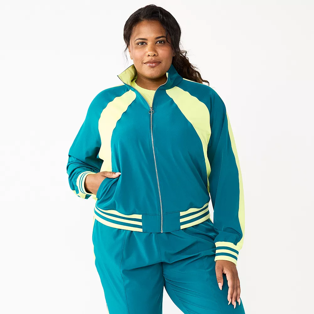 Plus Size Tek Gear® Woven Tracksuit Jacket