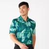Men's Tek Gear® Slim-Fit Leaf Polo 1 Men's Tek Gear® Slim-Fit Leaf Polo -Tek Gear Fashion 5642125 Tropical Leaves Green