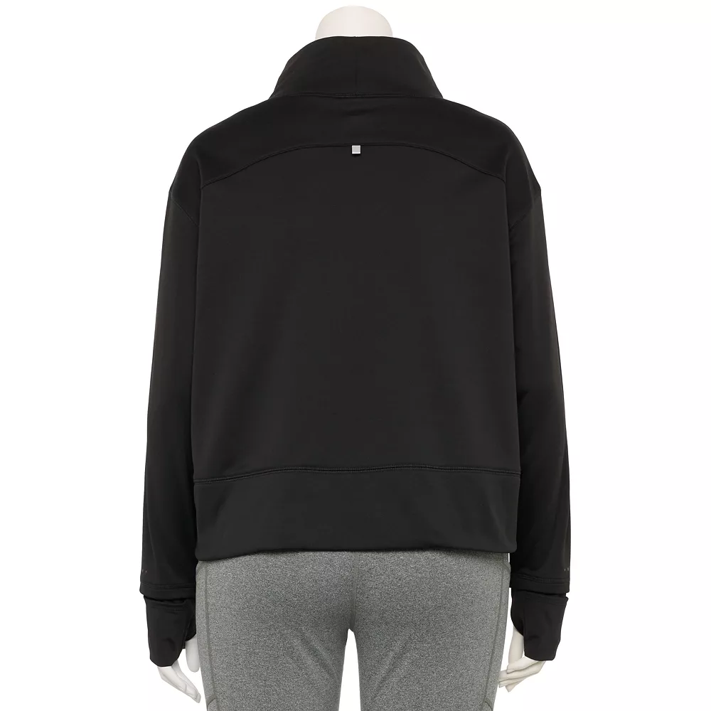 Plus Size Tek Gear® Run Mockneck Long Sleeve Top 4 Plus Size Tek Gear® Run Mockneck Long Sleeve Top - Image 2