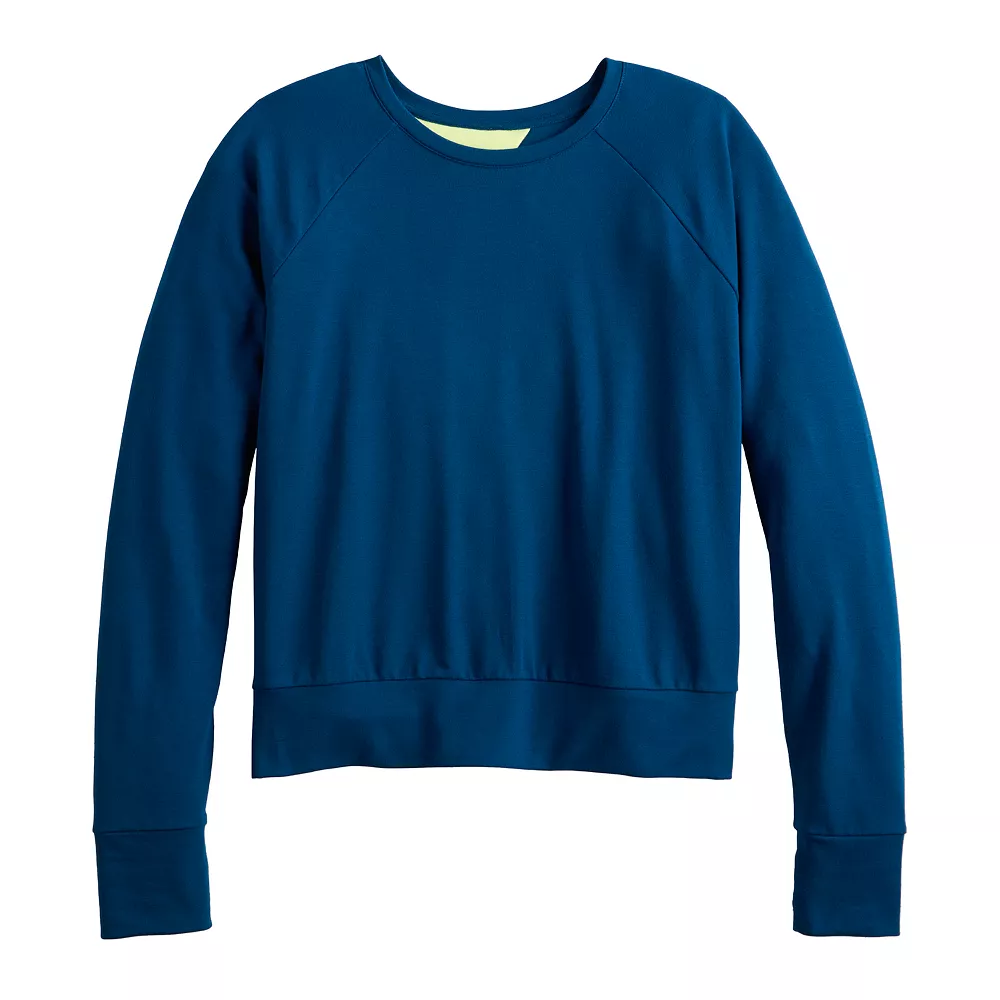 Women's Tek Gear® Keyhole Back Long-Sleeve Tee 5 Women's Tek Gear® Keyhole Back Long-Sleeve Tee - Image 3