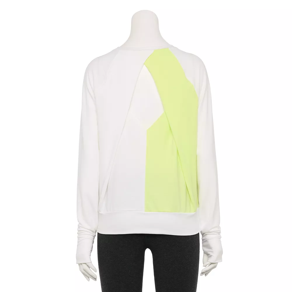 Women's Tek Gear® Keyhole Back Long-Sleeve Tee 6 Women's Tek Gear® Keyhole Back Long-Sleeve Tee - Image 4