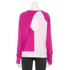 Women's Tek Gear® Keyhole Back Long-Sleeve Tee 12 Women's Tek Gear® Keyhole Back Long-Sleeve Tee -Tek Gear Fashion 5662107 ALT5