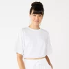 Women's Tek Gear® Open-Back Crop Tee -Tek Gear Fashion 5674000 White