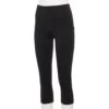 Petite Tek Gear® Ultrastretch Pocket High-Waisted Capri Leggings -Tek Gear Fashion 5675455 Black