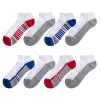 Boys Tek Gear® Cushioned 8-pack Performance No-Show Socks 1 Boys Tek Gear® Cushioned 8-pack Performance No-Show Socks -Tek Gear Fashion 5758091 White