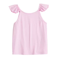 Girls 7-16 Tek Gear® Soft Tek Ruffle Tank In Regular & Plus