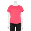 Women's Tek Gear® Core Raglan Tee -Tek Gear Fashion 5942070 Fanatic Pink