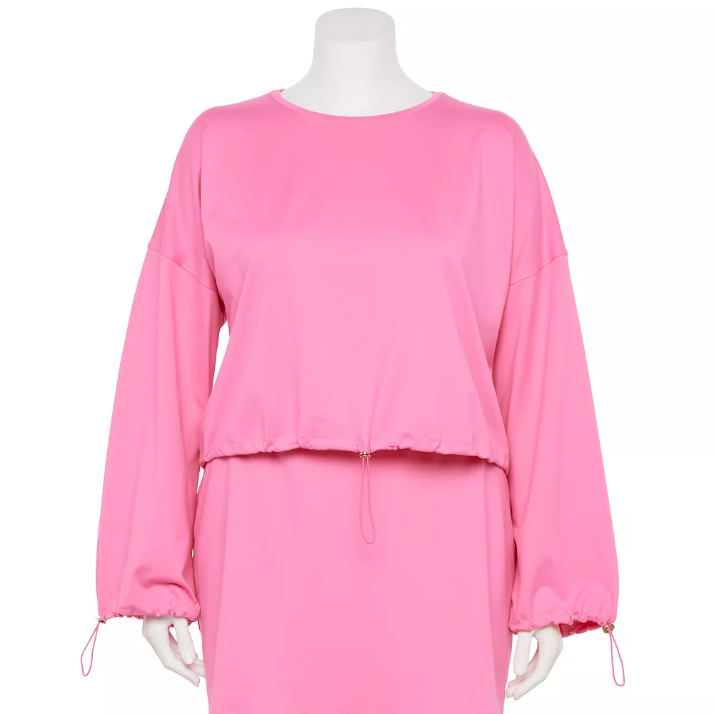 Plus Size Tek Gear® Soft Tek Crop Top 3 Plus Size Tek Gear® Soft Tek Crop Top