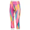 Women's Tek Gear® Core High-Waisted Capri Leggings 1 Women's Tek Gear® Core High-Waisted Capri Leggings -Tek Gear Fashion 6004846 Pink Abstract Print