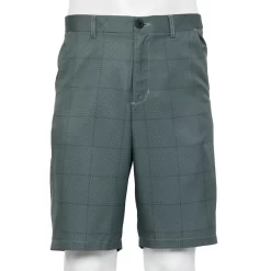 Men's Tek Gear® 11" Plaid Flat Front Shorts