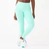 Women's Tek Gear® Ultrastretch High-Waisted Side Pocket 7/8 Leggings In Shy Green -Tek Gear Fashion 6142142
