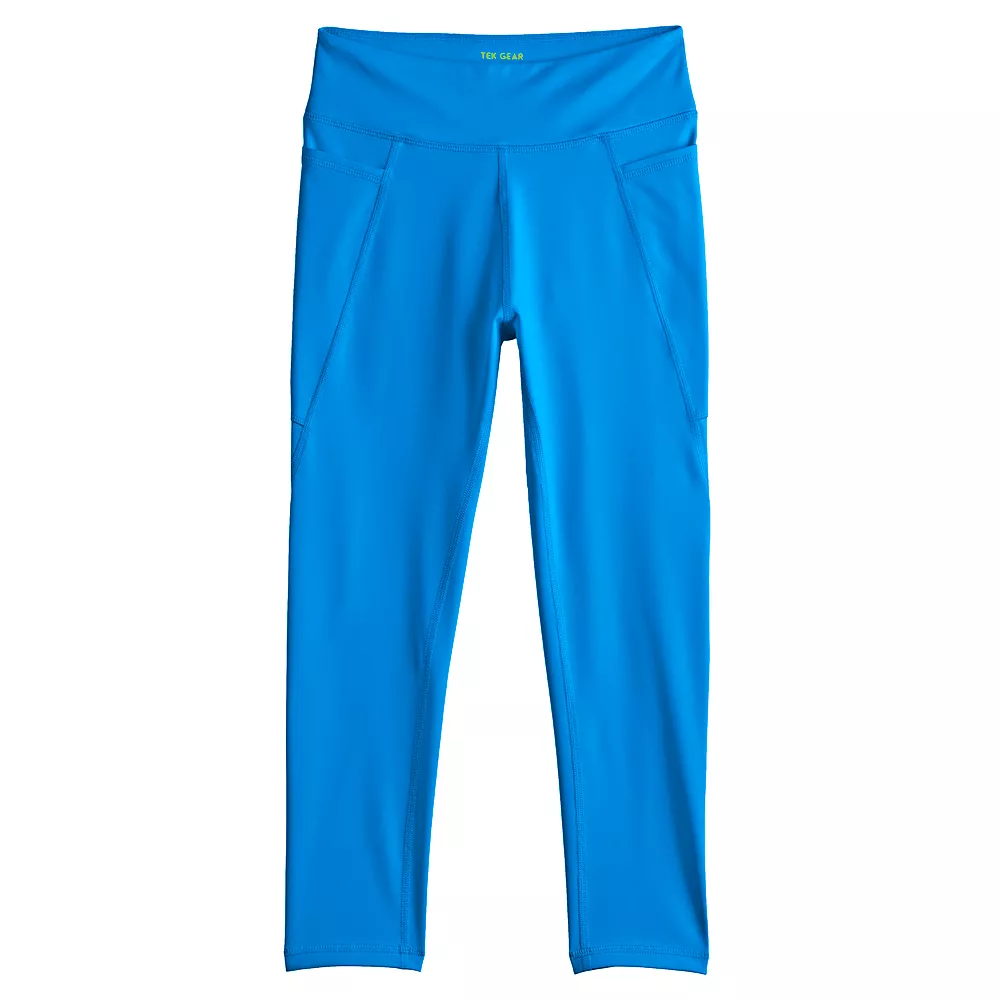 Girls 7-16 Tek Gear® Performance 7/8 Side Pocket Leggings In Regular & Plus 3 Girls 7-16 Tek Gear® Performance 7/8 Side Pocket Leggings In Regular & Plus